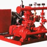 Fire pump machine