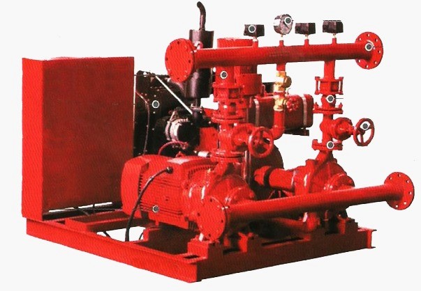 Fire pump machine