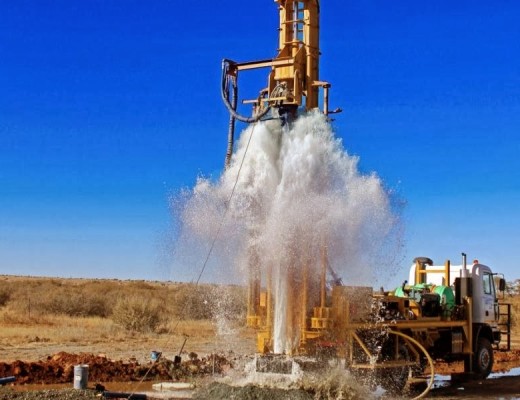 Borehole drilling process