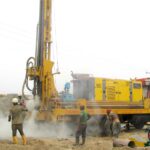 Borehole drilling process