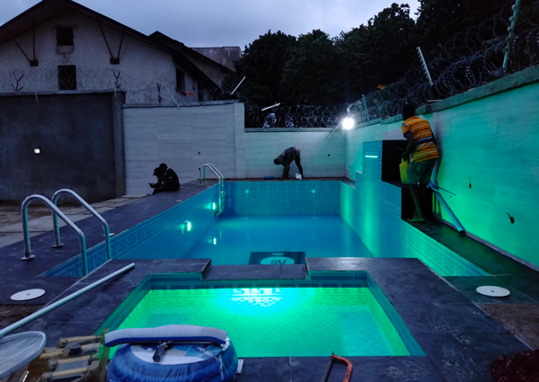 Swimming Pool Work Completed