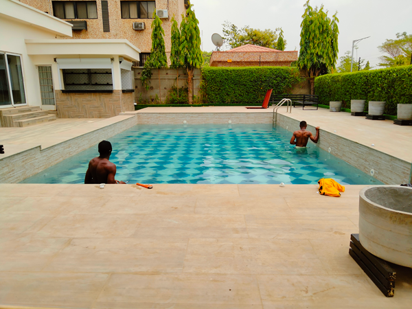 Swimming Pool Work Completed