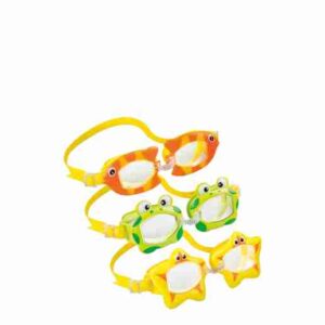 Intex Aquaflow Play Baby/Kids Fun Swimming Goggles Adjustable Silicone Assorted