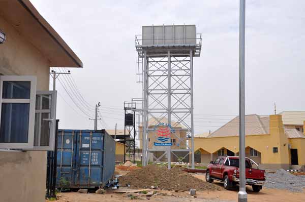 Techno Overhead Fibre Tank at Lokogoma, Abuja