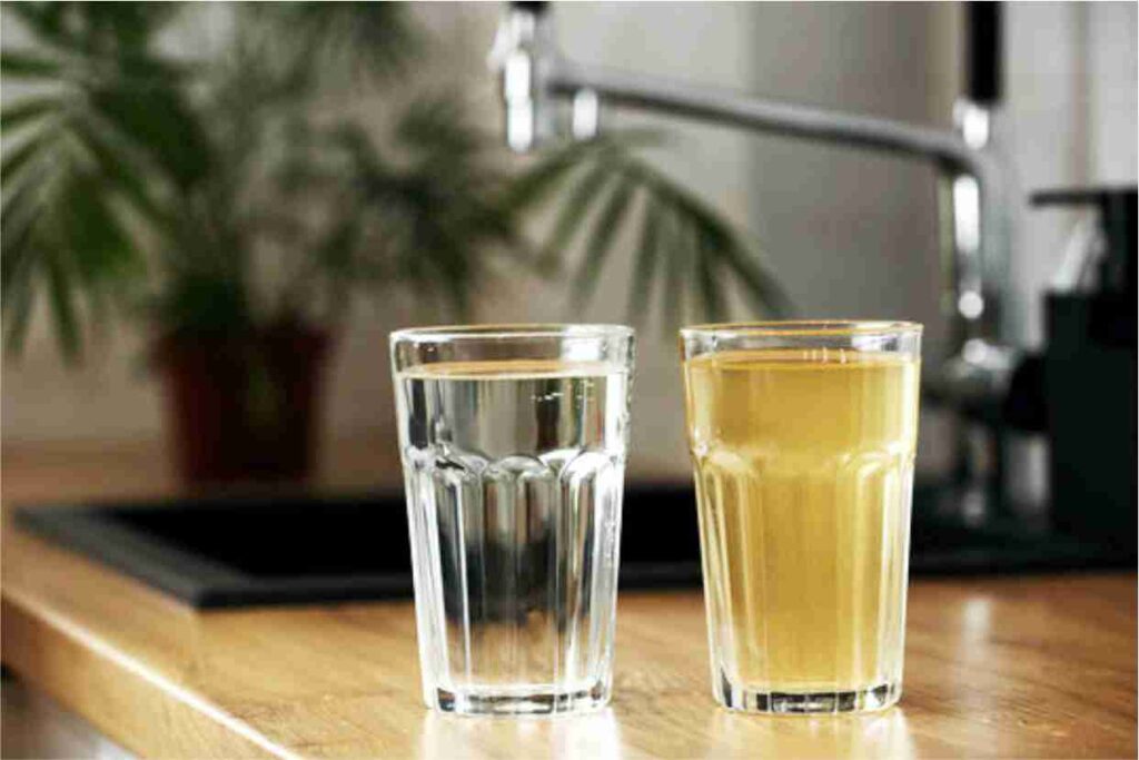 clean and dirty water