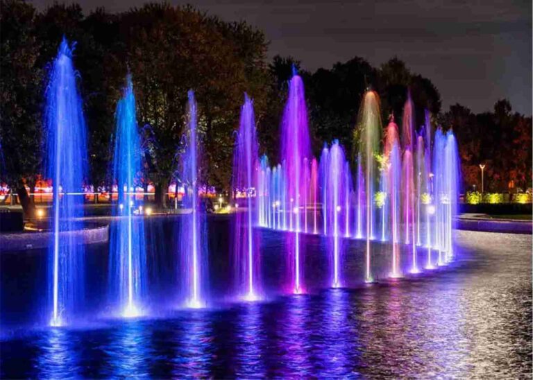 Water Fountain Design and Construction lighting2