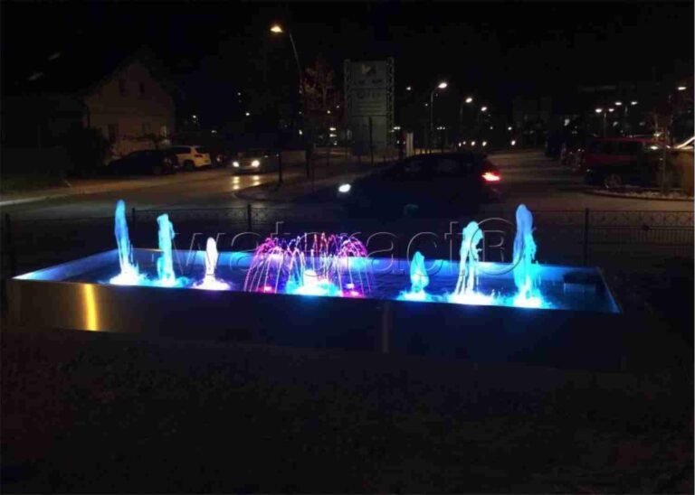 Water Fountain Design and Construction lighting6