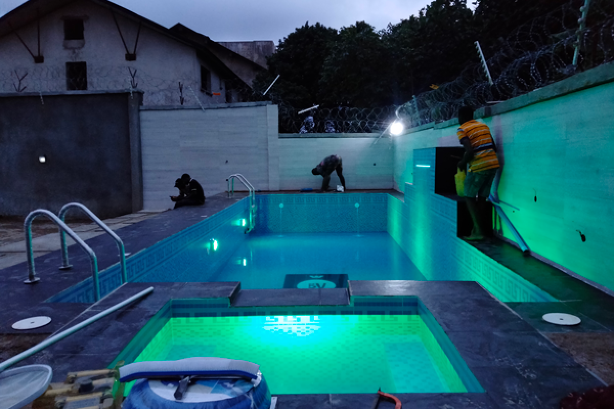 Swimming Pool Work Completed